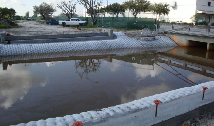 fabriform concrete stormwater channel lining