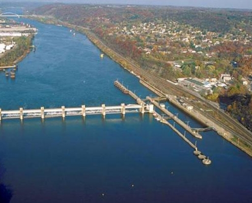 Lock and dam